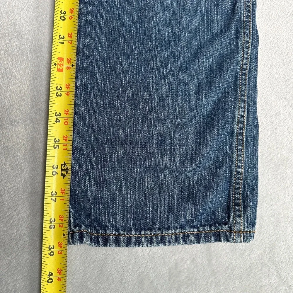 Levis 559 Jeans Mens 34x30 Blue Regular Straight Mid Rise Medium Wash